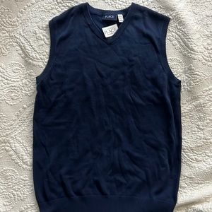 The children’s place navy blue sweater vest